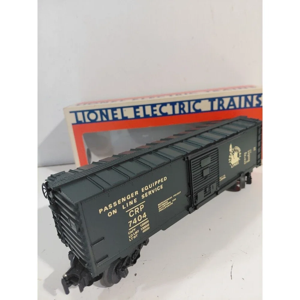 Lionel 6-7404 Train O Gauge Model Railroad Jersey Central Lines Boxcar w/Box
